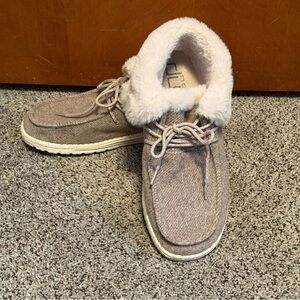 Hey Dudes Brit Slip On Shoes Womens 10